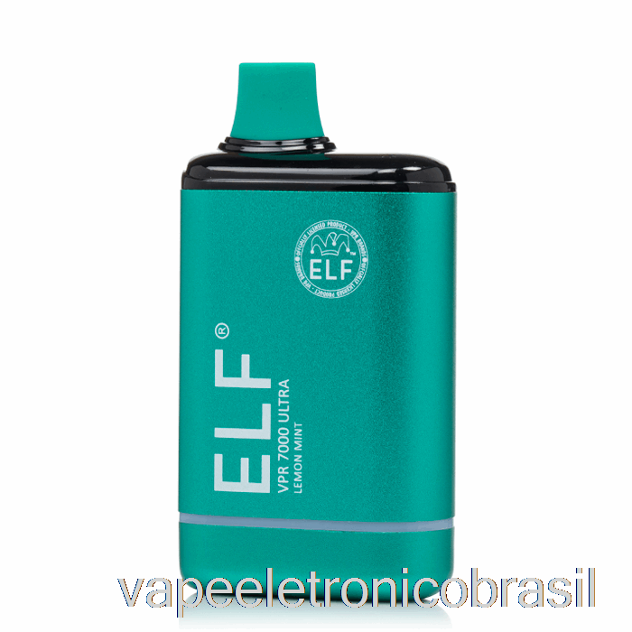 Vape Vaporesso Elf Vpr 7000 Ultra Descartável Limão Menta